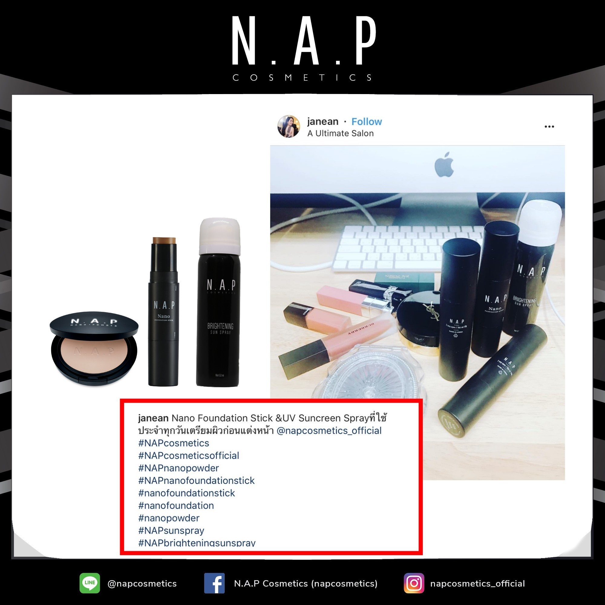 N.A.P cosmetics review