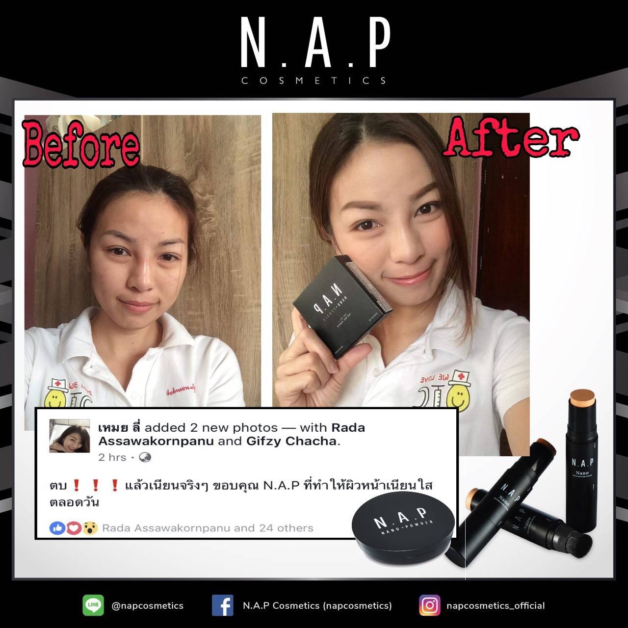 N.A.P cosmetics review